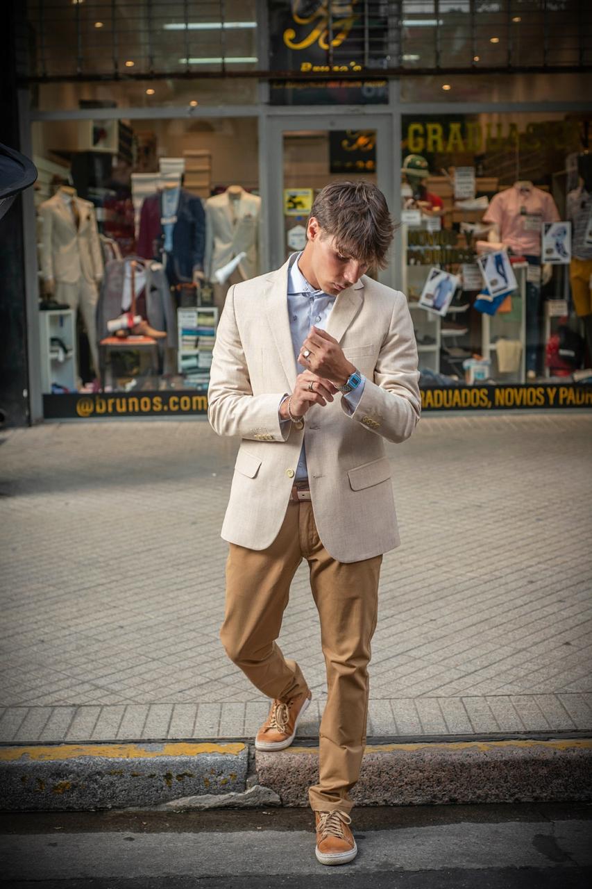 Blazer arena elegante sport para hombre